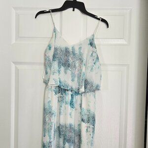 Mossimo Watercolor Maxi Dress XS